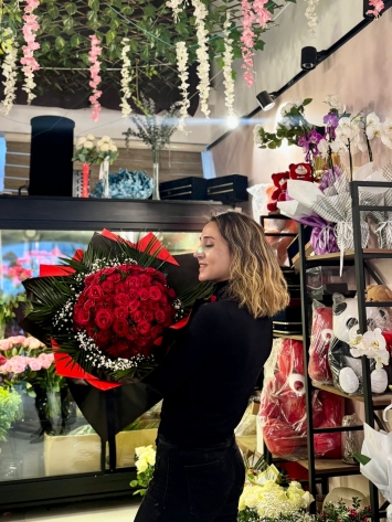 Kırmızı Gül Buketi 